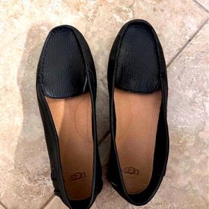Leather loafers